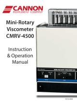 Cannon CMRV-4500 Owner's manual