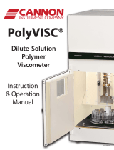 Cannon POLYVISC® Owner's manual