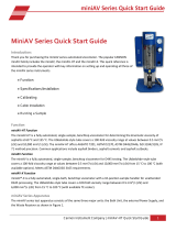 Cannon miniAV®-HT Quick start guide