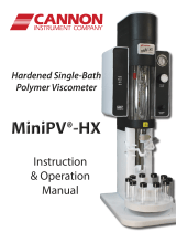 Cannon miniPV®-HX Owner's manual