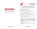 Cannon miniPV® Installation guide