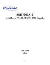 Highpoint SSD7101A-1 User manual