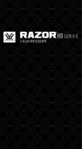 Vortex Razor® HD Gen II-E1-6x24 User manual