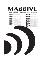 Massive Audio BP1000.1 User manual