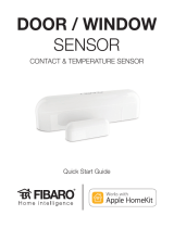 Fibaro Door/Window Sensor Quick start guide