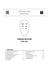 Fibaro KeyFob FGKF-601 Owner's manual