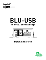 BSS Audio BLU-USB Installation guide