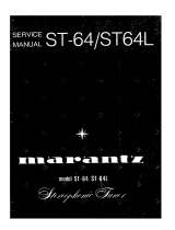 Marantz ST 450L Owner's manual