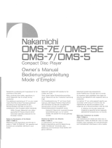 Nakamichi OMS-7 Owner's manual