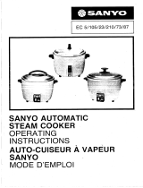 Sanyo EC210 Owner's manual