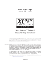Solid State Logic XLogic Super-Analogue X-Rack User manual