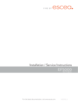 Escea EF5000 Installation guide