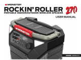 Monster Power Rockin' Roller 270 Owner's manual