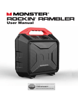 Monster Rockin' Rambler Owner's manual