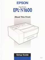 Epson EPL-N1600 Option Setup Manual