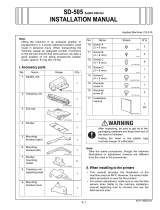 Konica Minolta SD-505 Installation guide