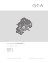 GEA Bock HGX2 CO2 T Series Assembly Instructions Manual