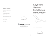Humanscale HSIKB0417 Installation guide