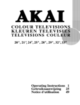 Akai CTB28NTF Owner's manual