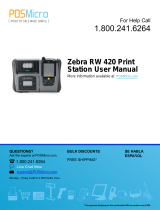Zebra RW 420 Installation and User Manual