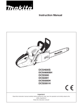 Makita DCS4600SH User manual