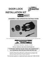 Drill Master 95527 Assembly And Operation Instructions