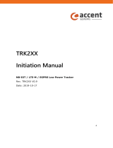 Accent TRK2 Series Initiation Manual