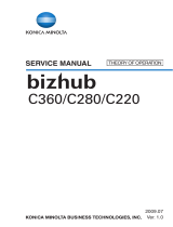 Konica Minolta bizhub C360 Series User manual