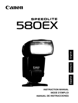 Canon 580EX User manual