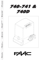 FAAC 740 115V User manual