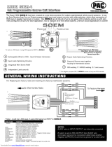 PAC SOEM-4 Wiring Instructions