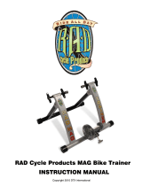 RAD Cycle Products MAG BIKE TRAINER User manual