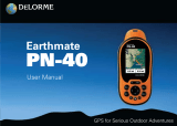 DeLorme Earthmate PN-40 User manual