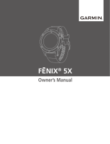 Garmin Fenix 5X Owner's manual