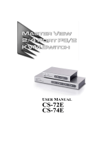 ATEN CS72E User manual