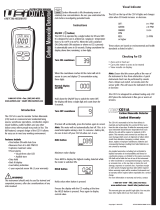 UEi Test Instruments CO71A Owner's manual