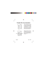 MULTIPLEX Brix Cup Kit Insert BI-036-FLBI-036-FL Owner Instruction Manual
