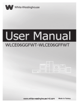 White-Westinghouse WLCE06GFFWTE Owner's manual