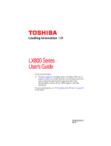 Toshiba LX835-D3304 User manual