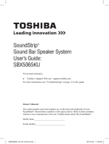 Toshiba SBX5065KU User guide