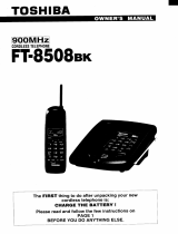 Toshiba FT-8508 User guide