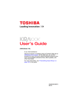 Toshiba KIRAbook 13 i7S1 Touch User guide