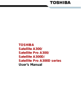 Toshiba Satellite Pro A300 Series User manual