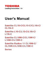 Toshiba CL10t-C (PSKV3C-003002) User guide