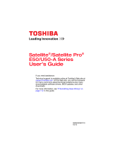 Toshiba E55T-A5320 User guide