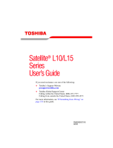 Toshiba L15-S1041 User guide