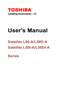 Toshiba L50D-A (PSKMAC-009004) User manual