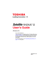 Toshiba P25W-C2304-4K User guide