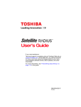 Toshiba P55W-B5318D User guide