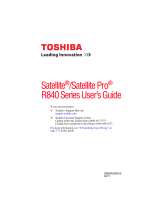 Toshiba R845-S85 User guide